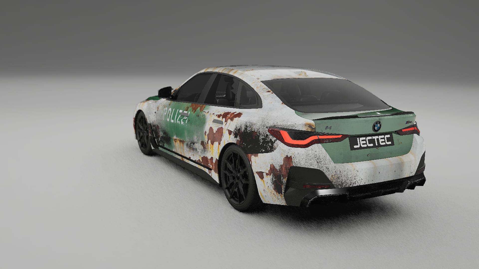BMW I4 G26 M-Package COBRA 11 – Designový Wrap PPF Fólie na auto - tisknutelný polyuretan