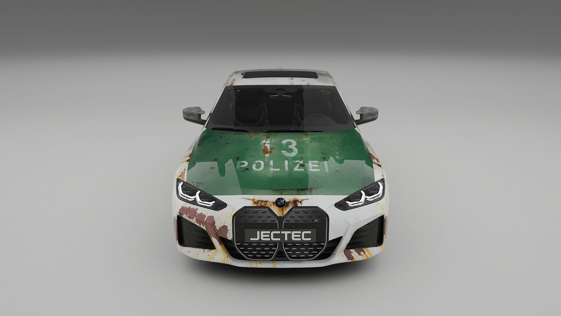BMW I4 G26 M-Package COBRA 11 – Designový Wrap PPF Fólie na auto - tisknutelný polyuretan