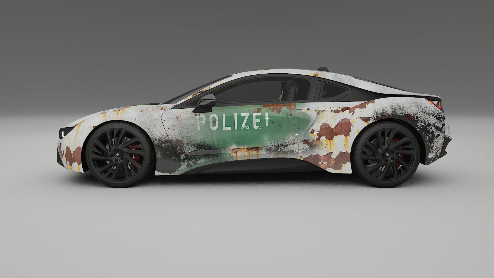 BMW I8 I12 COBRA 11 – Designový Wrap PPF Fólie na auto - tisknutelný polyuretan