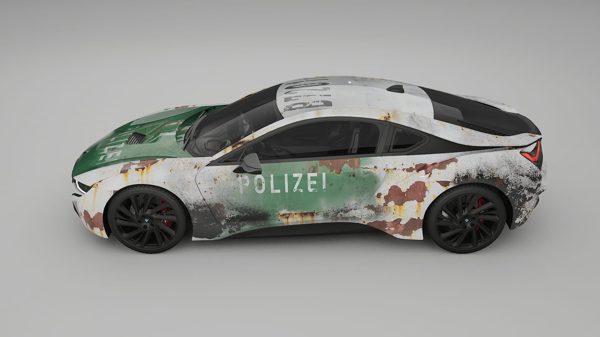 BMW I8 I12 COBRA 11 – Designový Wrap PPF Fólie na auto - tisknutelný polyuretan