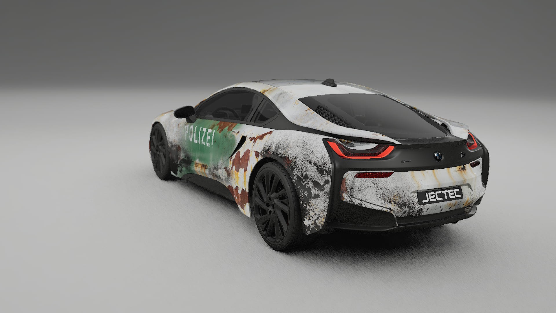 BMW I8 I12 COBRA 11 – Designový Wrap PPF Fólie na auto - tisknutelný polyuretan
