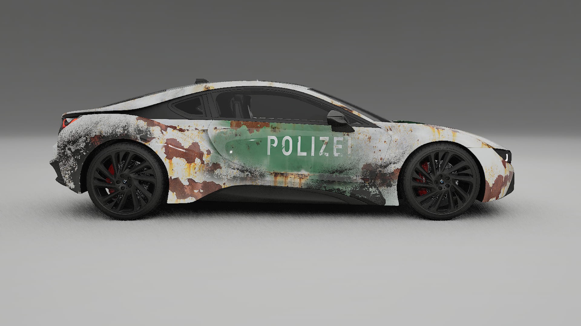BMW I8 I12 COBRA 11 – Designový Wrap PPF Fólie na auto - tisknutelný polyuretan