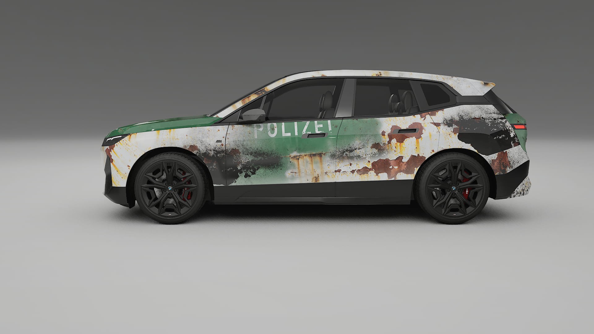 BMW iX M60 COBRA 11 – Designový Wrap PPF Fólie na auto - tisknutelný polyuretan