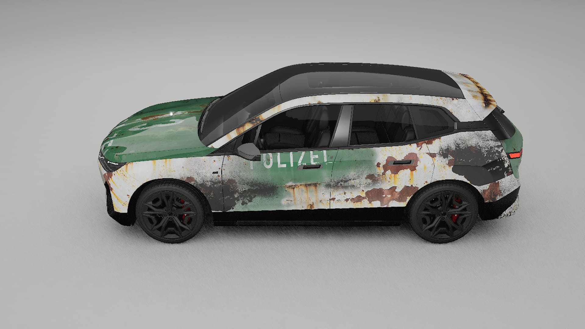 BMW iX M60 COBRA 11 – Designový Wrap PPF Fólie na auto - tisknutelný polyuretan