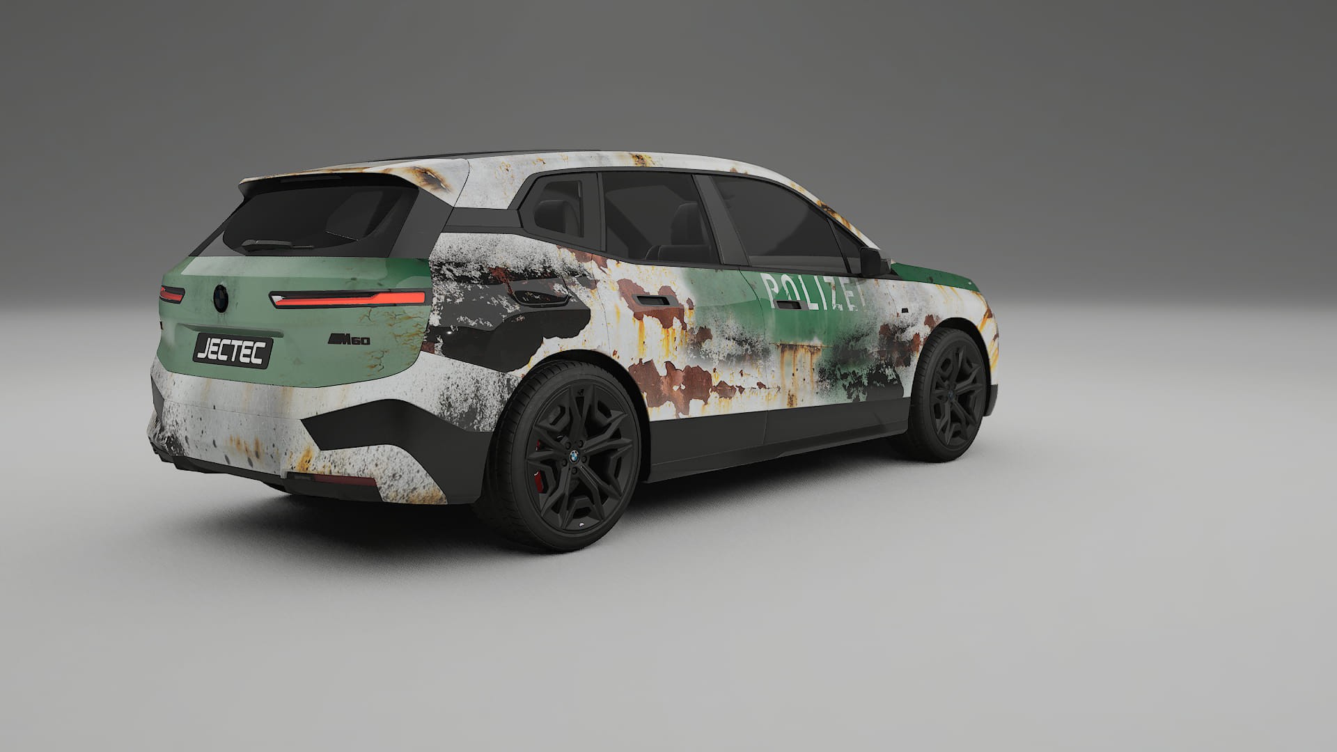 BMW iX M60 COBRA 11 – Designový Wrap PPF Fólie na auto - tisknutelný polyuretan