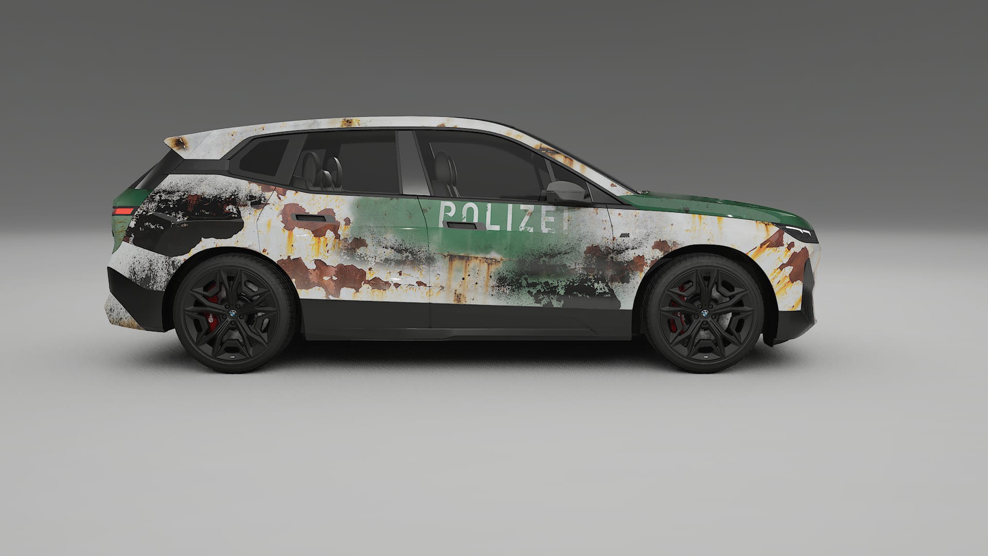 BMW iX M60 COBRA 11 – Designový Wrap PPF Fólie na auto - tisknutelný polyuretan
