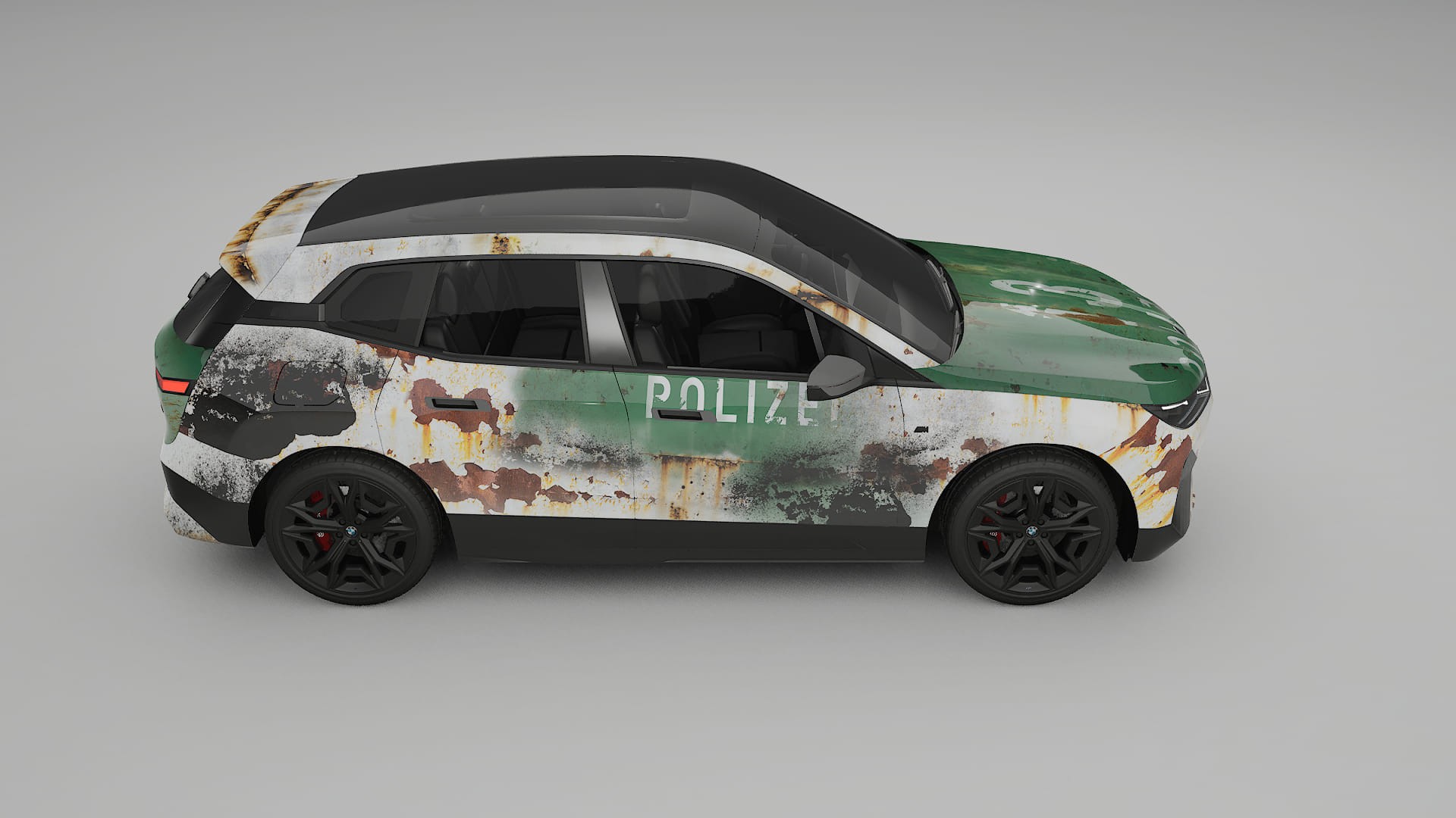 BMW iX M60 COBRA 11 – Designový Wrap PPF Fólie na auto - tisknutelný polyuretan