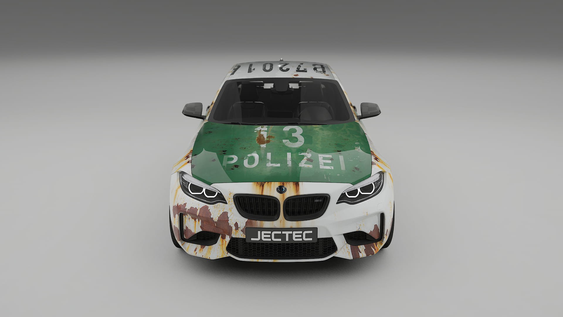 BMW M2 F87 facelift COBRA 11 – Designový Wrap PPF Fólie na auto - tisknutelný polyuretan