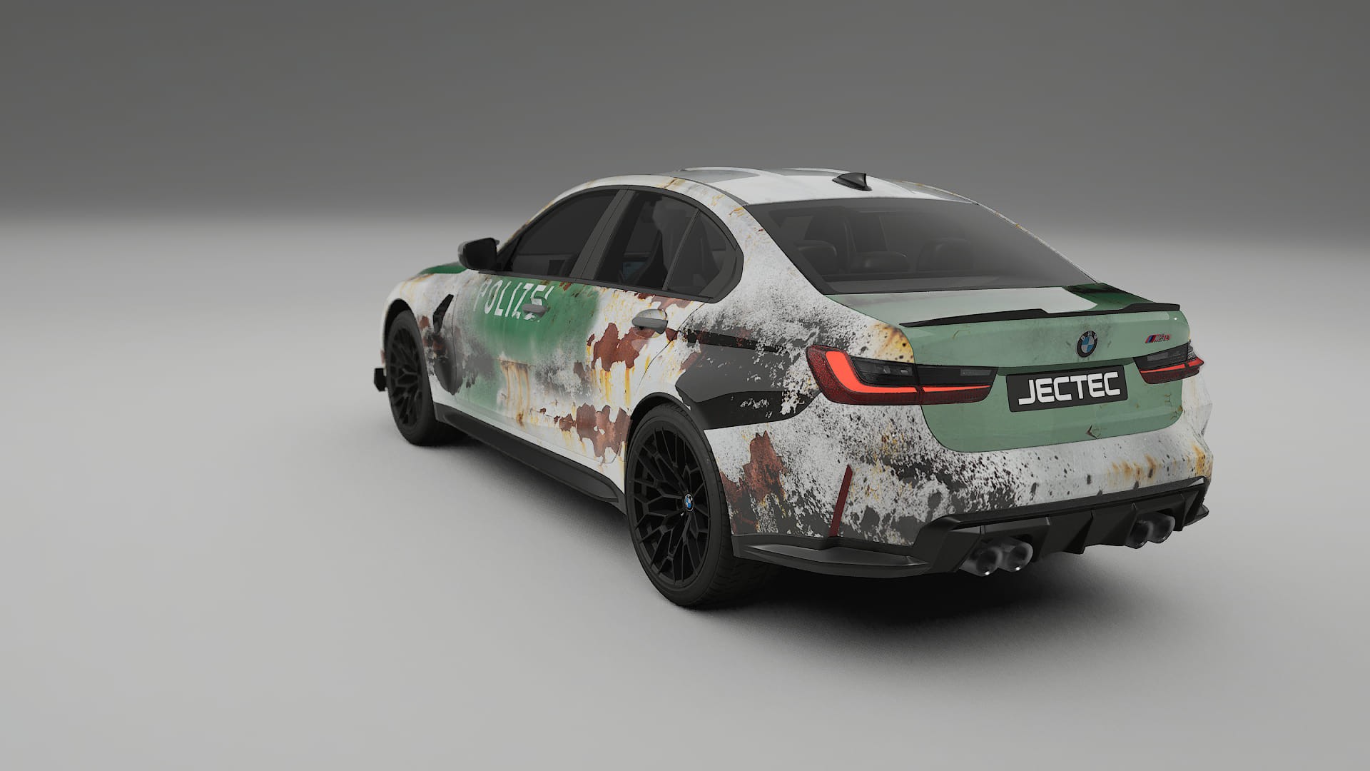 BMW M3 G80 Competition CS COBRA 11 – Designový Wrap PPF Fólie na auto - tisknutelný polyuretan