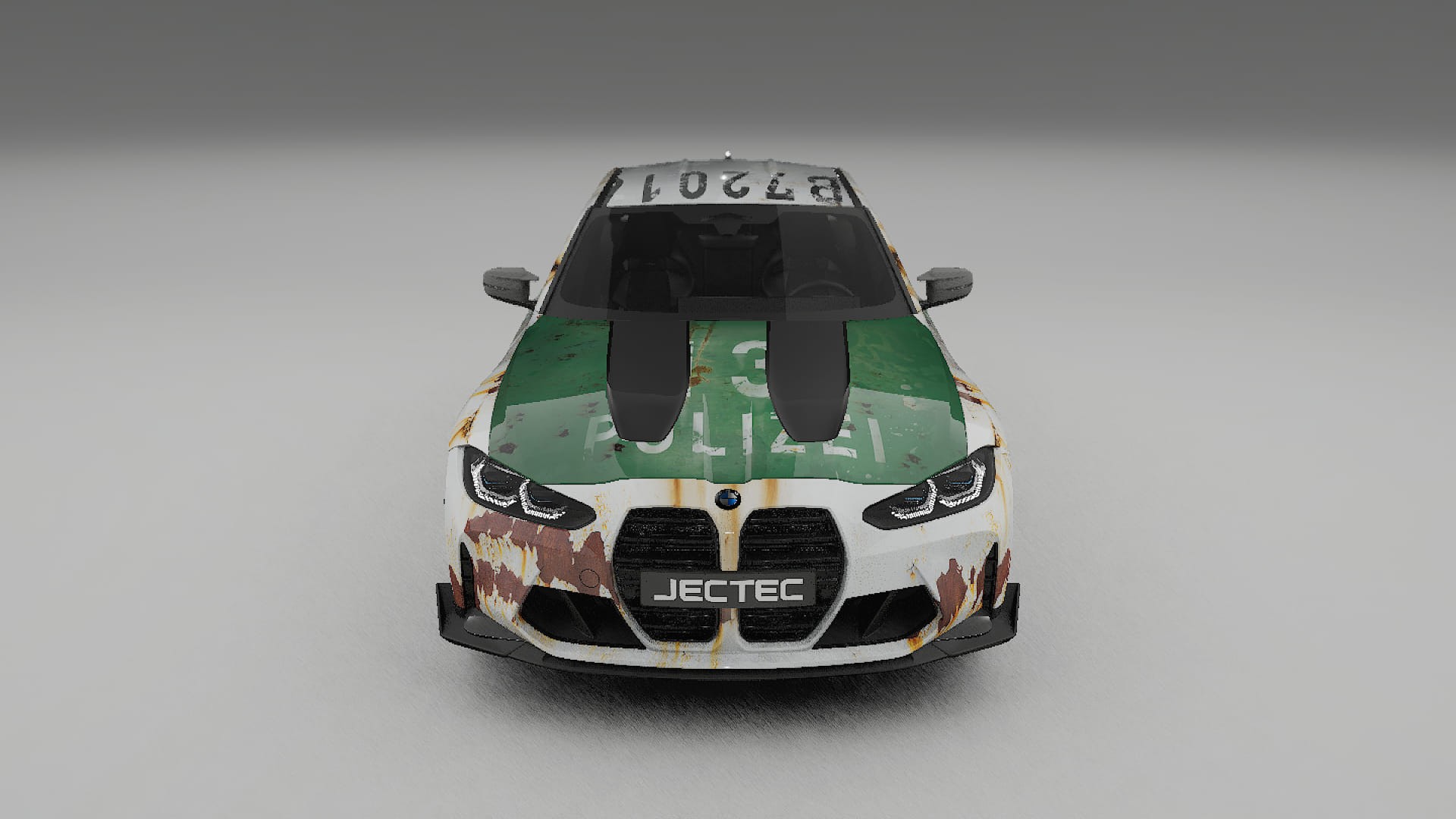 BMW M3 G80 Competition CS COBRA 11 – Designový Wrap PPF Fólie na auto - tisknutelný polyuretan