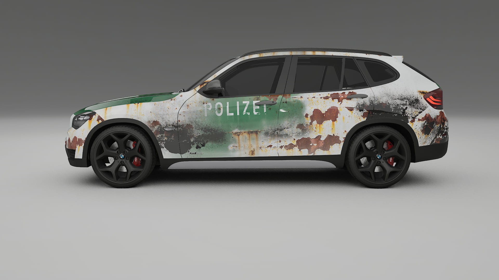 BMW X1 E84 COBRA 11 – Designový Wrap PPF Fólie na auto - tisknutelný polyuretan
