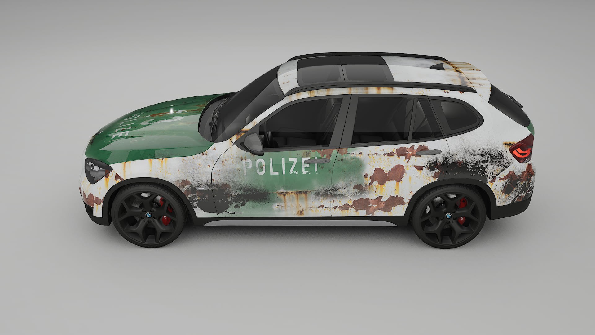 BMW X1 E84 COBRA 11 – Designový Wrap PPF Fólie na auto - tisknutelný polyuretan