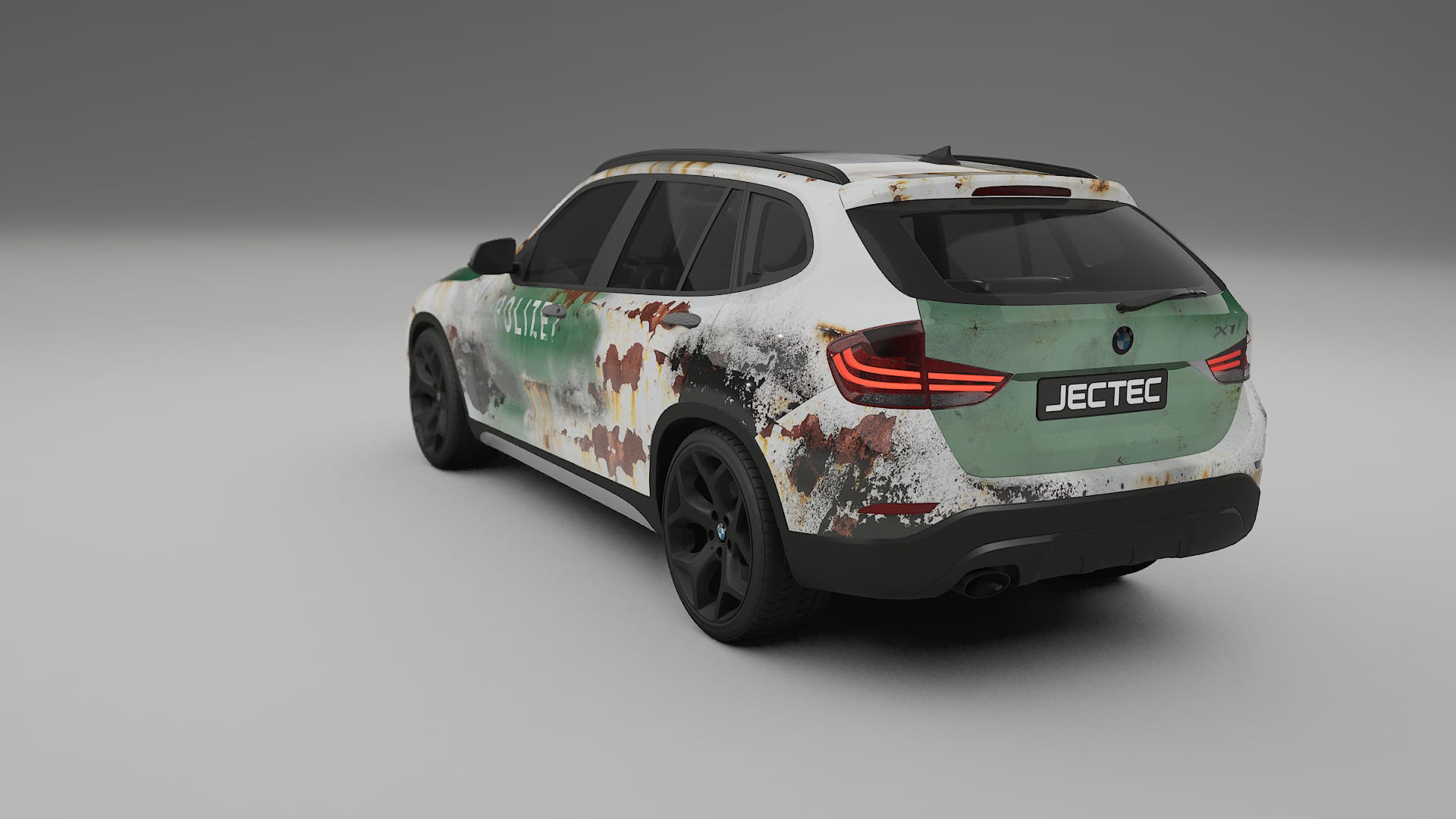 BMW X1 E84 COBRA 11 – Designový Wrap PPF Fólie na auto - tisknutelný polyuretan