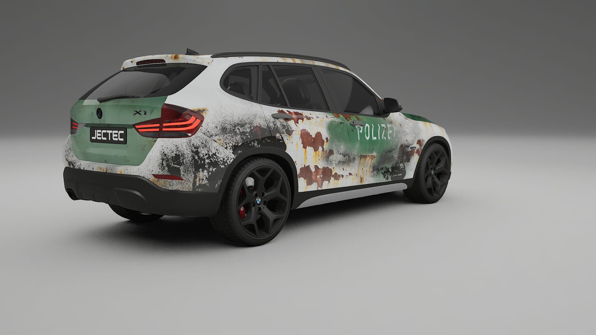 BMW X1 E84 COBRA 11 – Designový Wrap PPF Fólie na auto - tisknutelný polyuretan