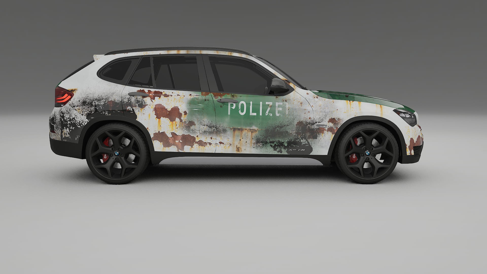 BMW X1 E84 COBRA 11 – Designový Wrap PPF Fólie na auto - tisknutelný polyuretan