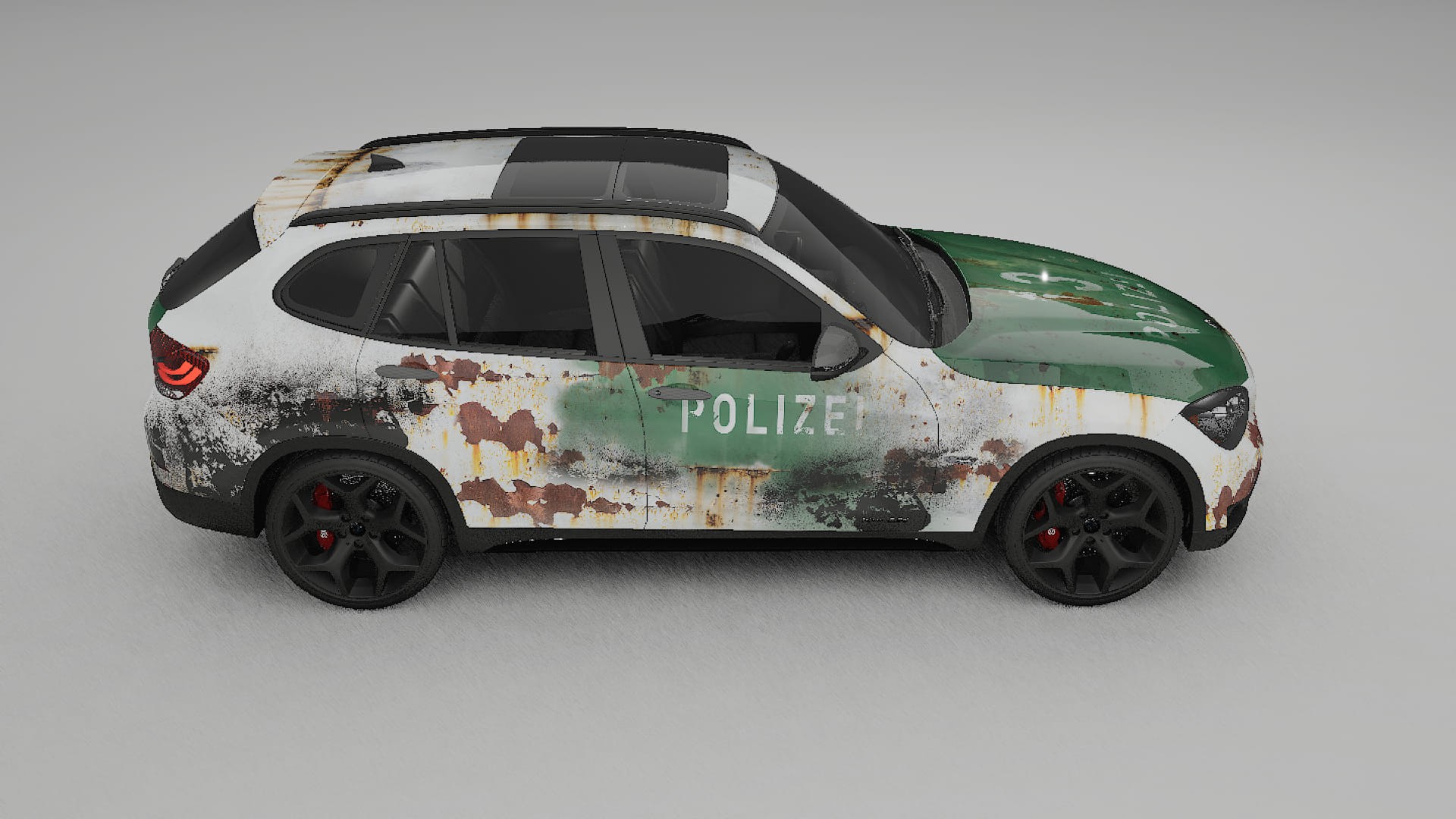 BMW X1 E84 COBRA 11 – Designový Wrap PPF Fólie na auto - tisknutelný polyuretan