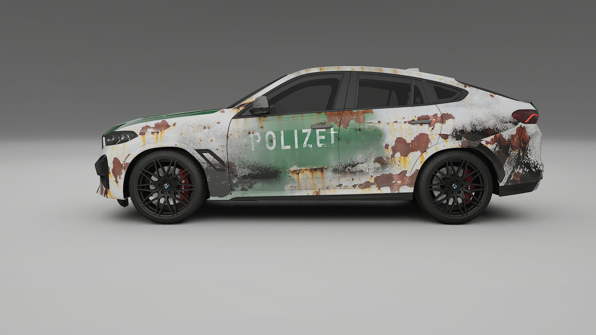 BMW X6 F96 Competition COBRA 11 – Designový Wrap PPF Fólie na auto - tisknutelný polyuretan