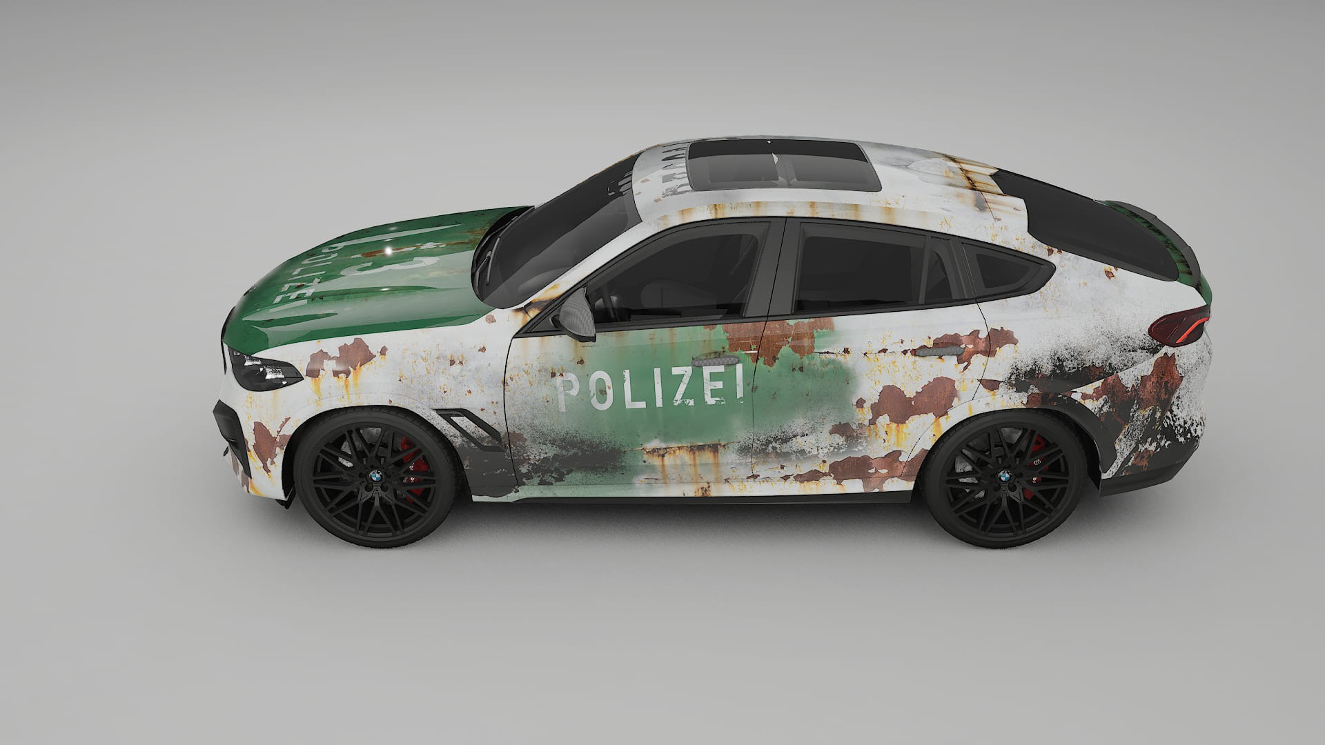 BMW X6 F96 Competition COBRA 11 – Designový Wrap PPF Fólie na auto - tisknutelný polyuretan