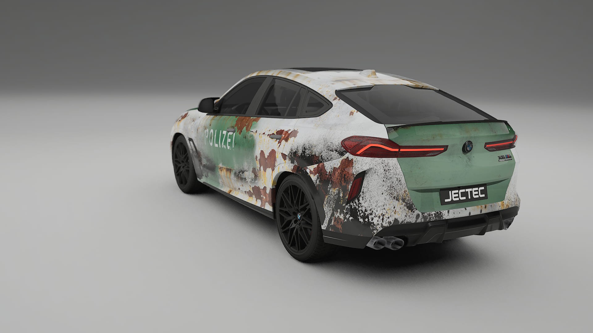 BMW X6 F96 Competition COBRA 11 – Designový Wrap PPF Fólie na auto - tisknutelný polyuretan