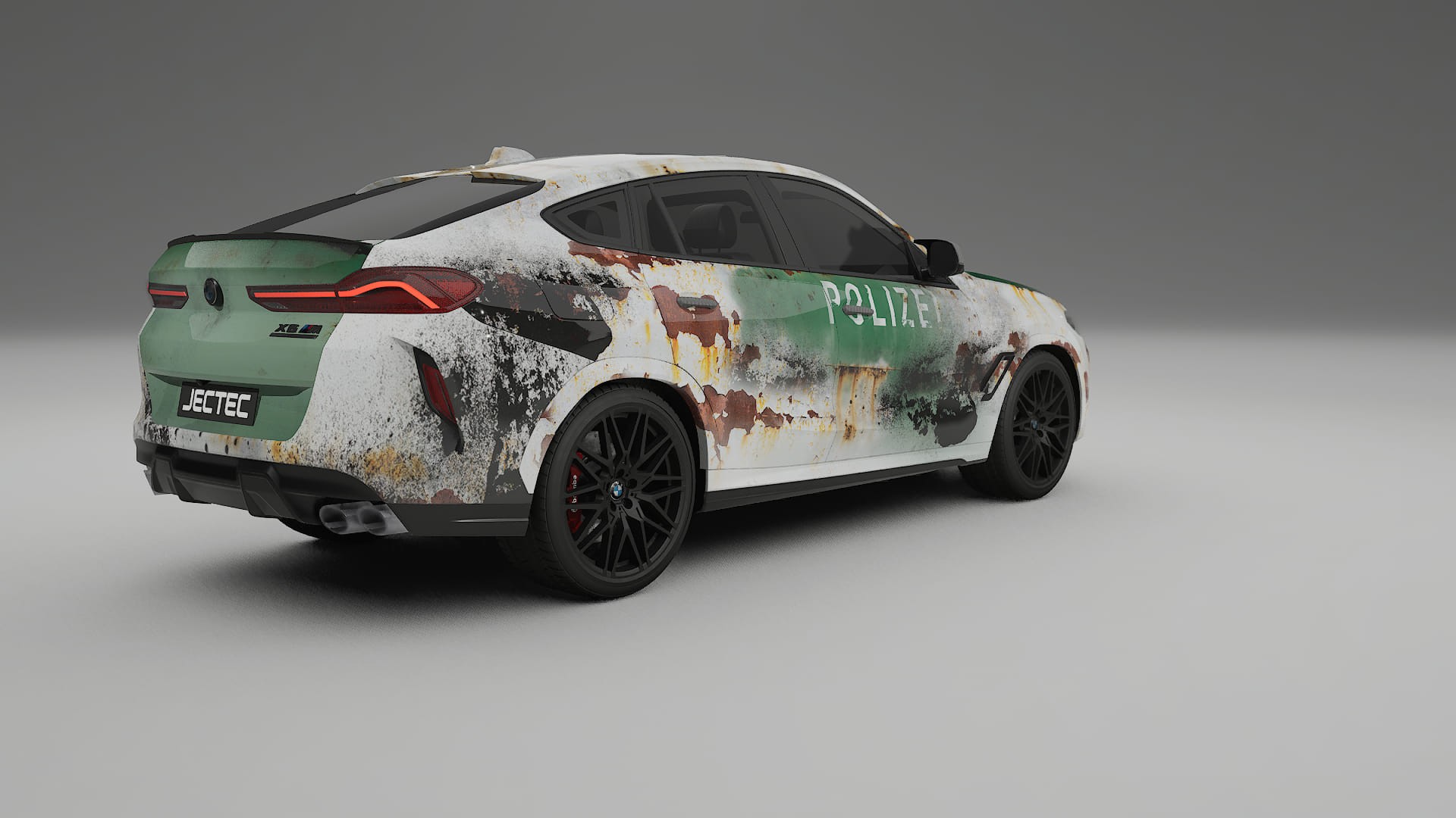 BMW X6 F96 Competition COBRA 11 – Designový Wrap PPF Fólie na auto - tisknutelný polyuretan