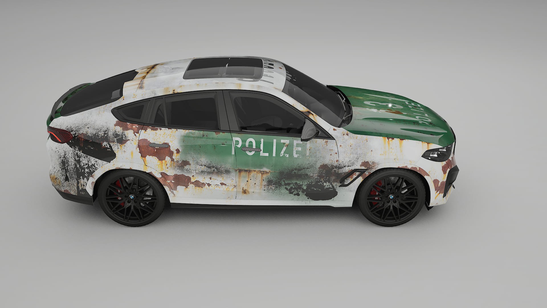 BMW X6 F96 Competition COBRA 11 – Designový Wrap PPF Fólie na auto - tisknutelný polyuretan