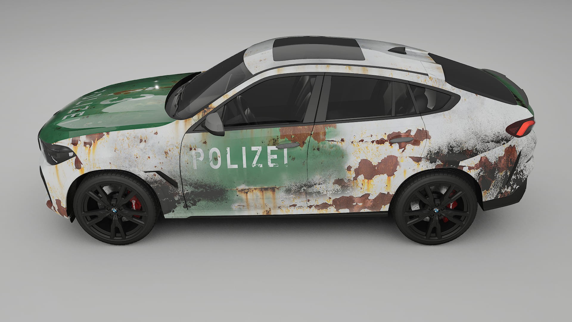 BMW X6 G06 F96 COBRA 11 – Designový Wrap PPF Fólie na auto - tisknutelný polyuretan