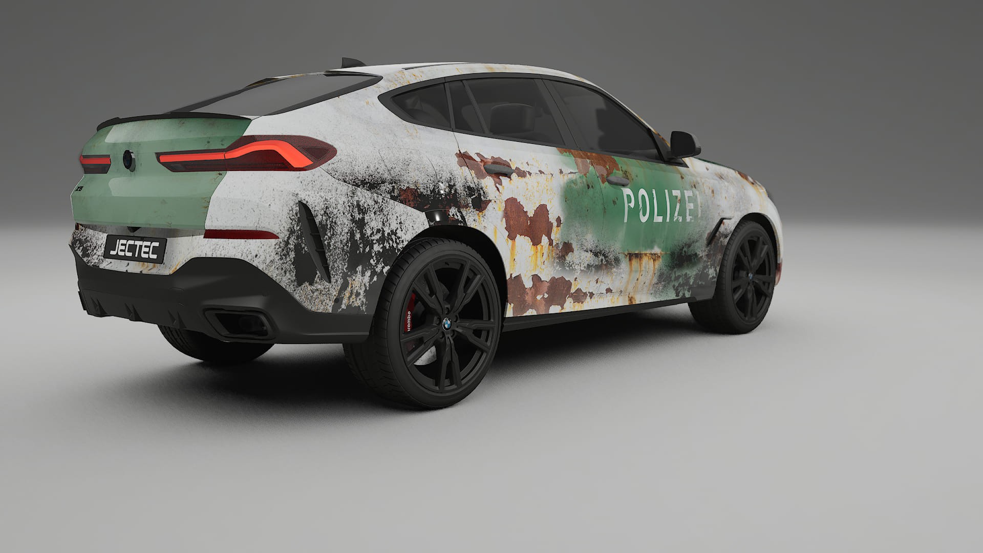 BMW X6 G06 F96 COBRA 11 – Designový Wrap PPF Fólie na auto - tisknutelný polyuretan