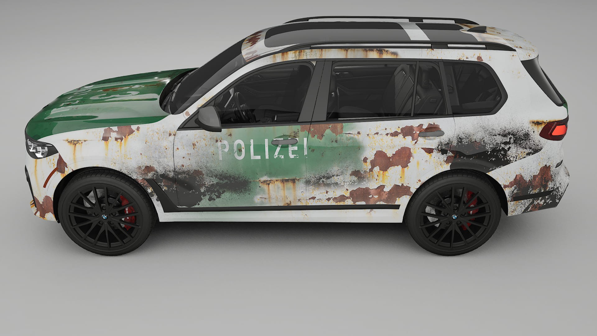 BMW X7 M G07 COBRA 11 – Designový Wrap PPF Fólie na auto - tisknutelný polyuretan