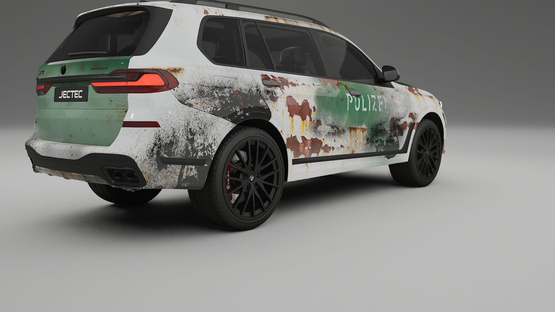 BMW X7 M G07 COBRA 11 – Designový Wrap PPF Fólie na auto - tisknutelný polyuretan