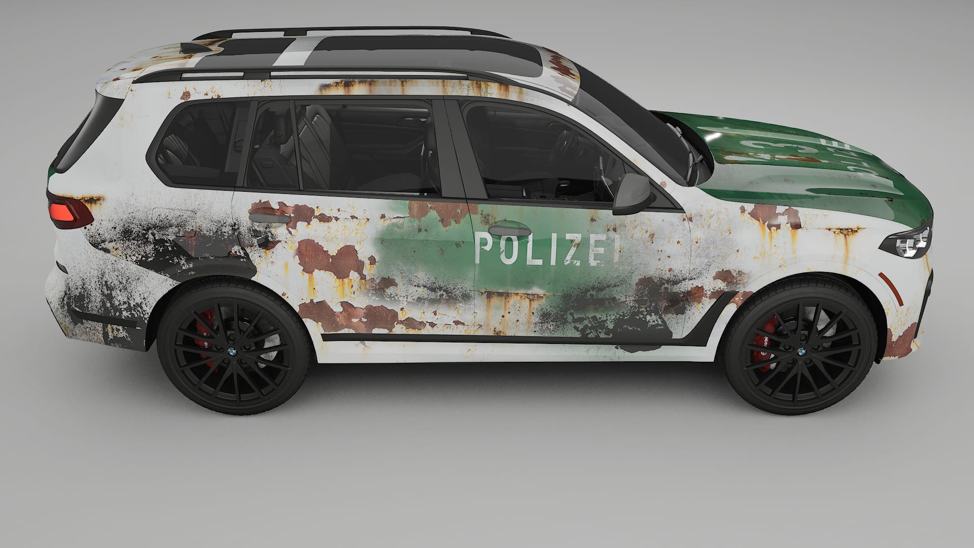 BMW X7 M G07 COBRA 11 – Designový Wrap PPF Fólie na auto - tisknutelný polyuretan