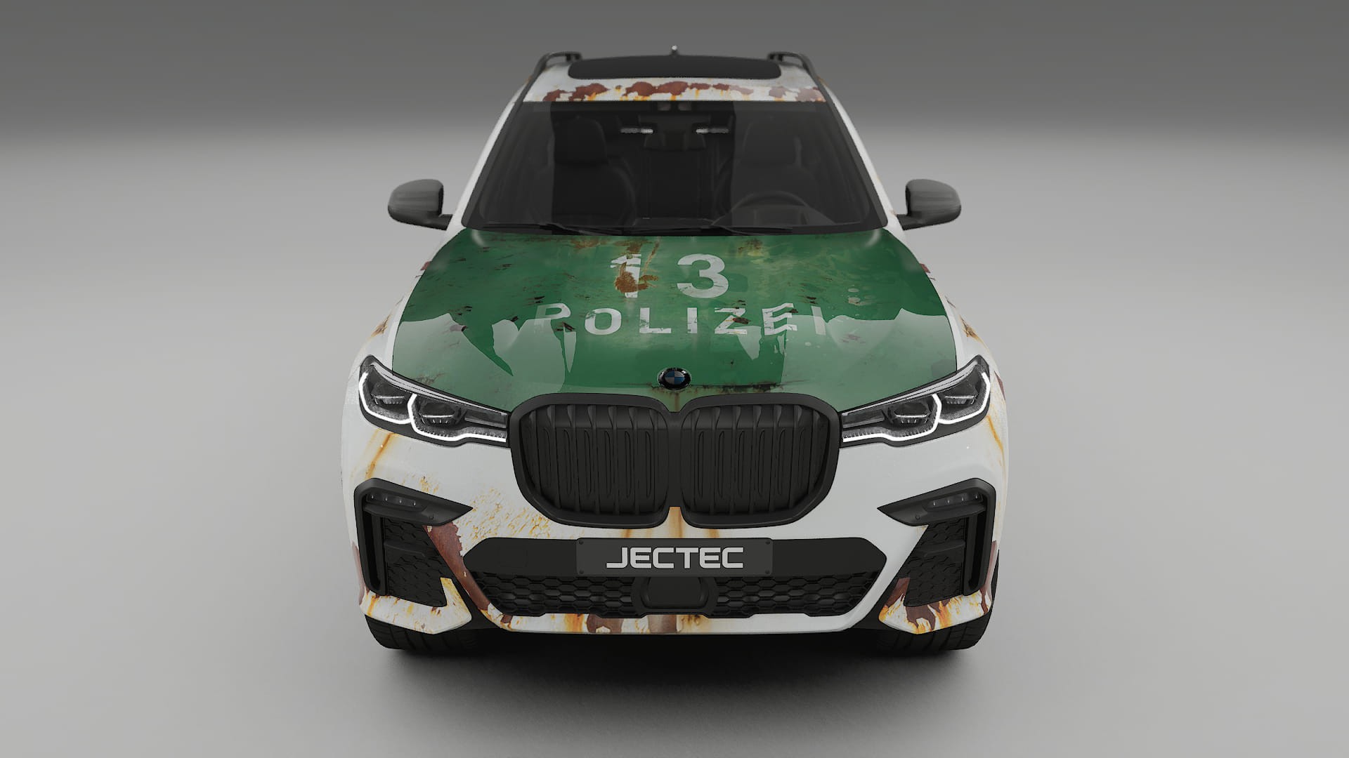 BMW X7 M G07 COBRA 11 – Designový Wrap PPF Fólie na auto - tisknutelný polyuretan