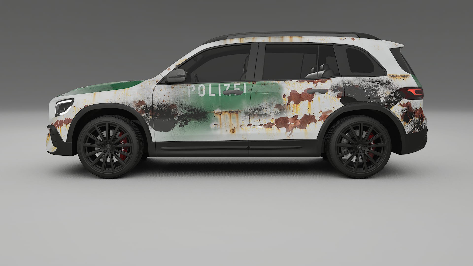 Mercedes AMG GLB COBRA 11 – Designový Wrap PPF Fólie na auto - tisknutelný polyuretan