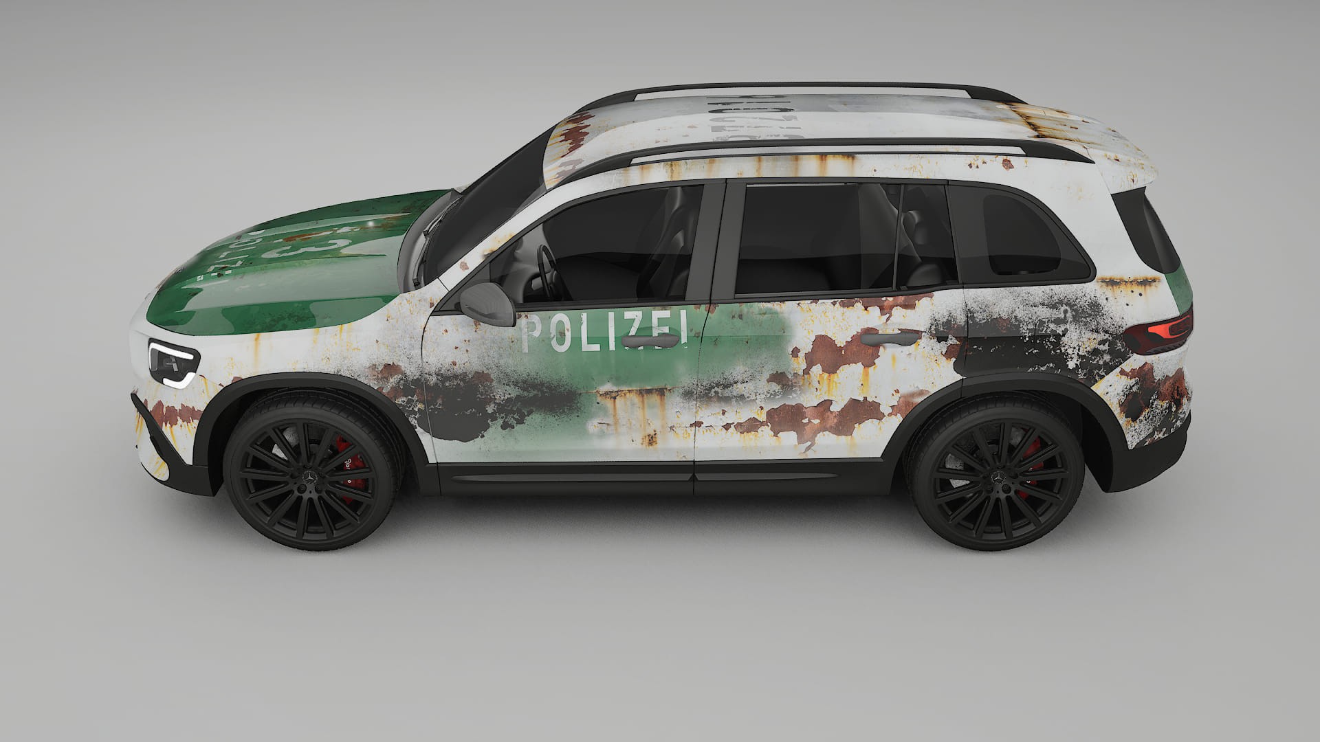 Mercedes AMG GLB COBRA 11 – Designový Wrap PPF Fólie na auto - tisknutelný polyuretan