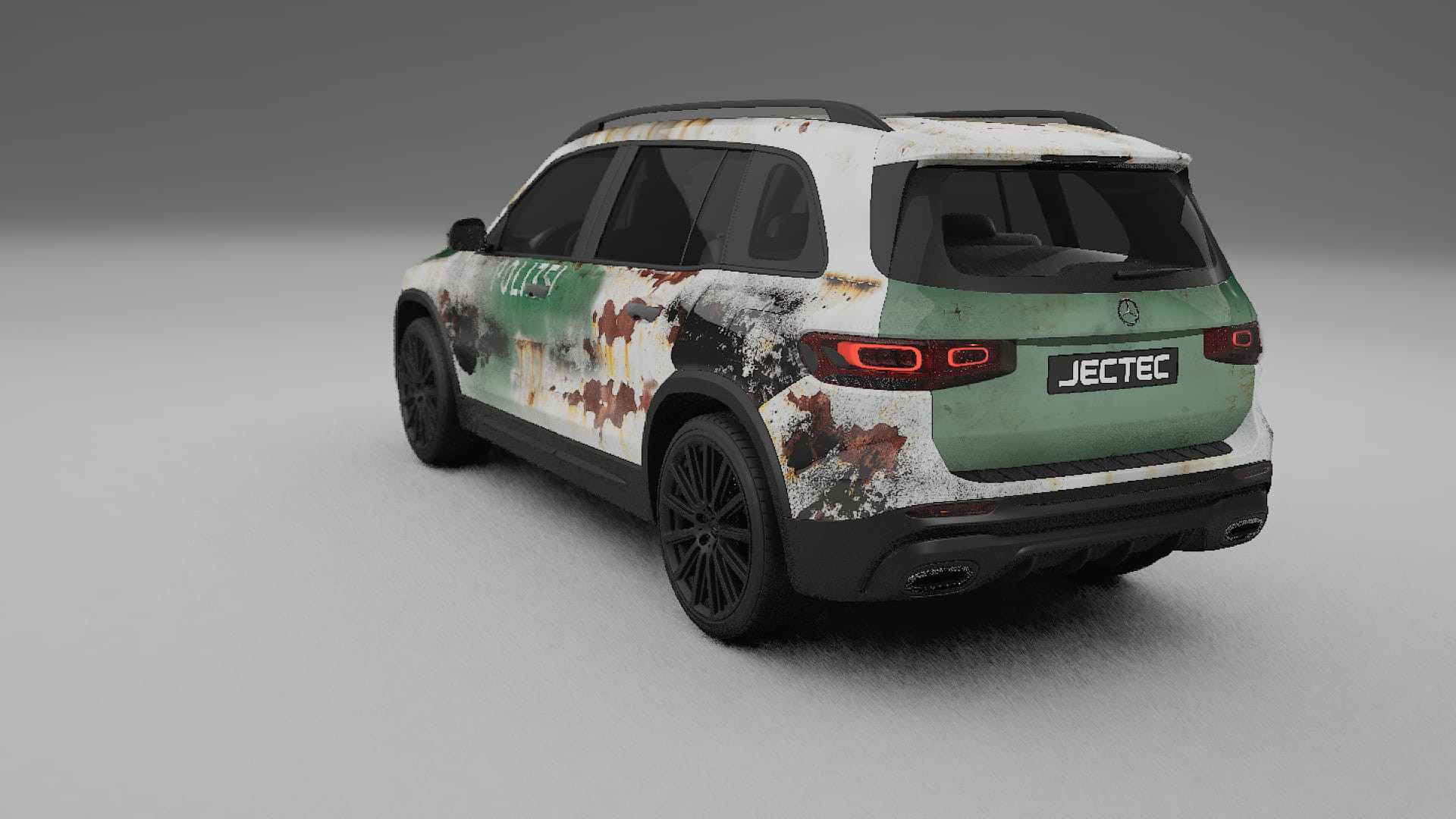 Mercedes AMG GLB COBRA 11 – Designový Wrap PPF Fólie na auto - tisknutelný polyuretan