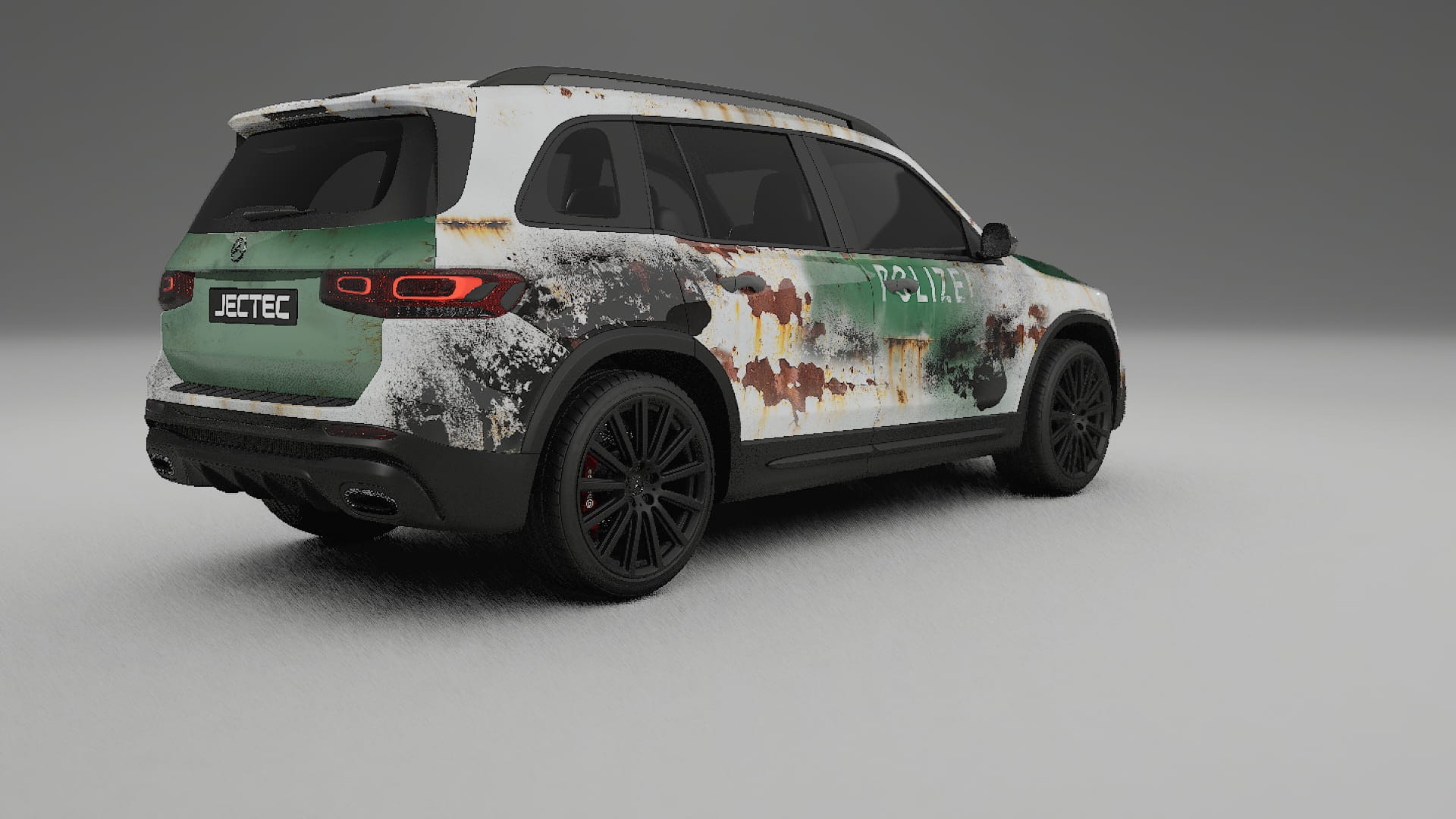 Mercedes AMG GLB COBRA 11 – Designový Wrap PPF Fólie na auto - tisknutelný polyuretan