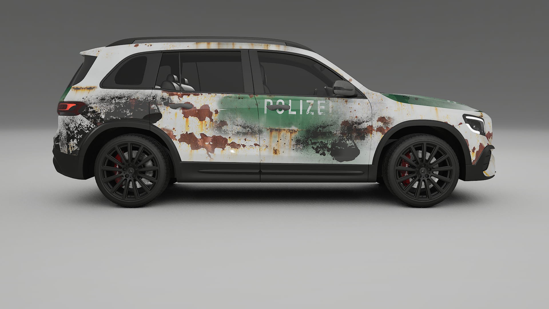 Mercedes AMG GLB COBRA 11 – Designový Wrap PPF Fólie na auto - tisknutelný polyuretan