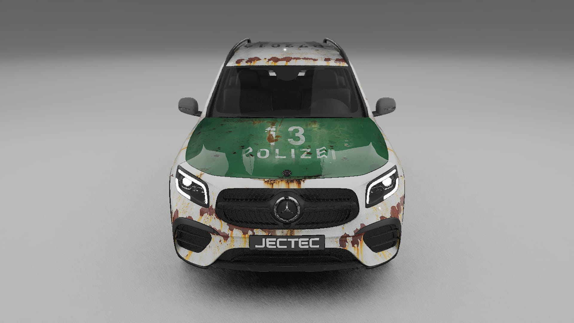 Mercedes AMG GLB COBRA 11 – Designový Wrap PPF Fólie na auto - tisknutelný polyuretan