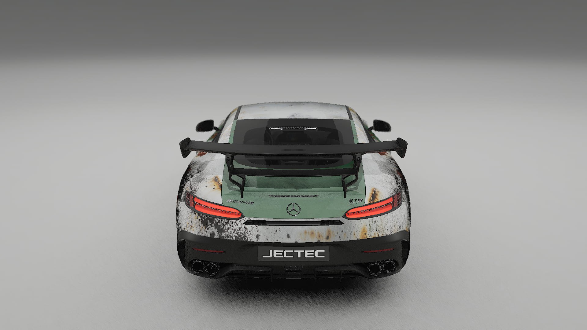 Mercedes AMG GT Black Series C192 Coupe COBRA 11 – Designový Wrap PPF Fólie na auto - tisknutelný polyuretan