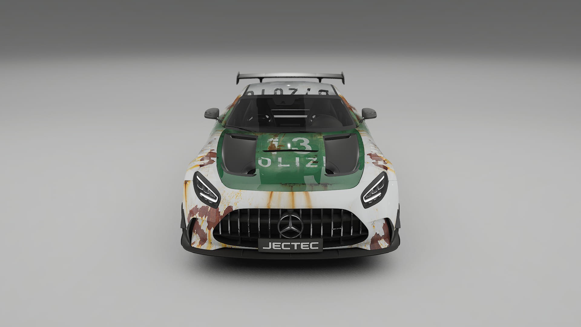 Mercedes AMG GT Black Series C192 Coupe COBRA 11 – Designový Wrap PPF Fólie na auto - tisknutelný polyuretan