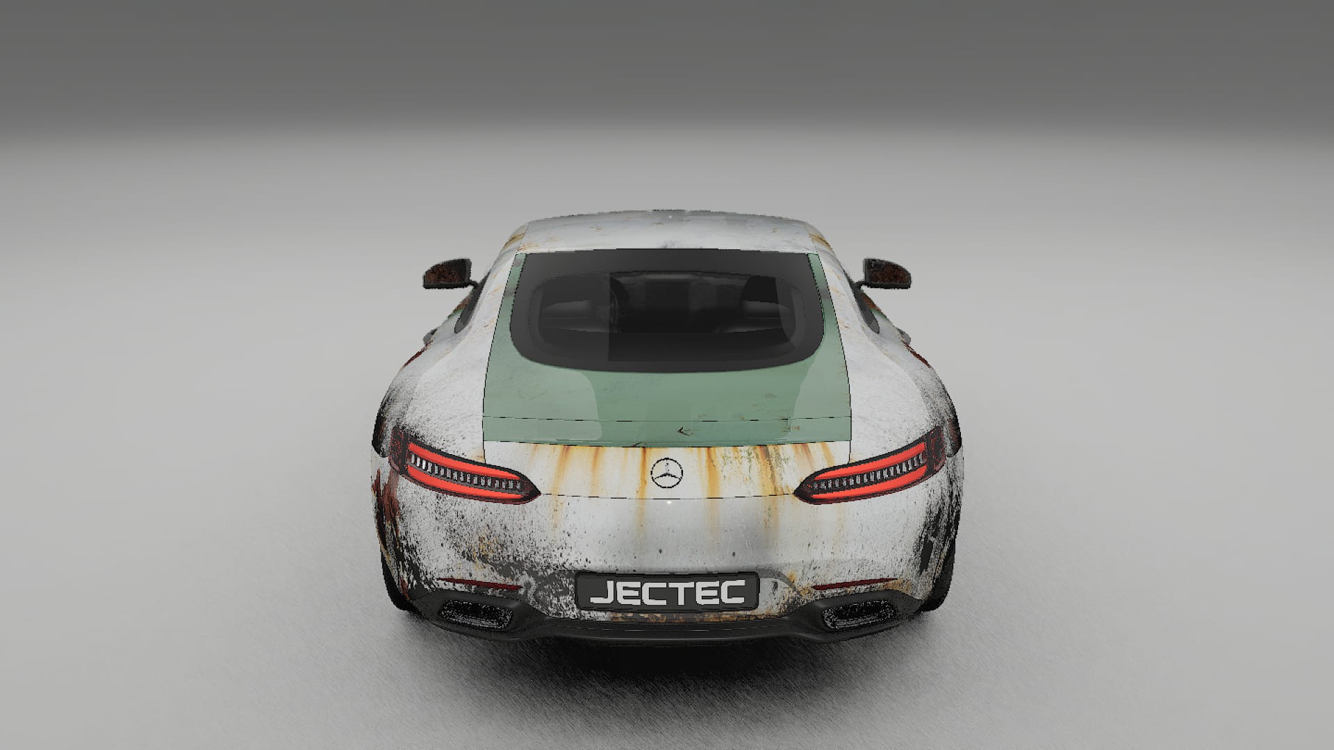 Mercedes AMG GT C190 Coupe COBRA 11 – Designový Wrap PPF Fólie na auto - tisknutelný polyuretan