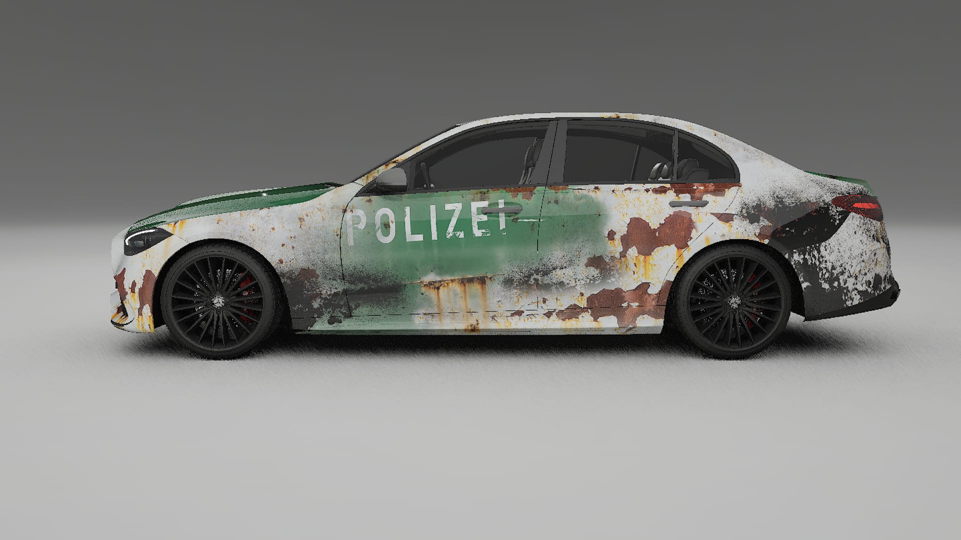 Mercedes C-class W206 COBRA 11 – Designový Wrap PPF Fólie na auto - tisknutelný polyuretan