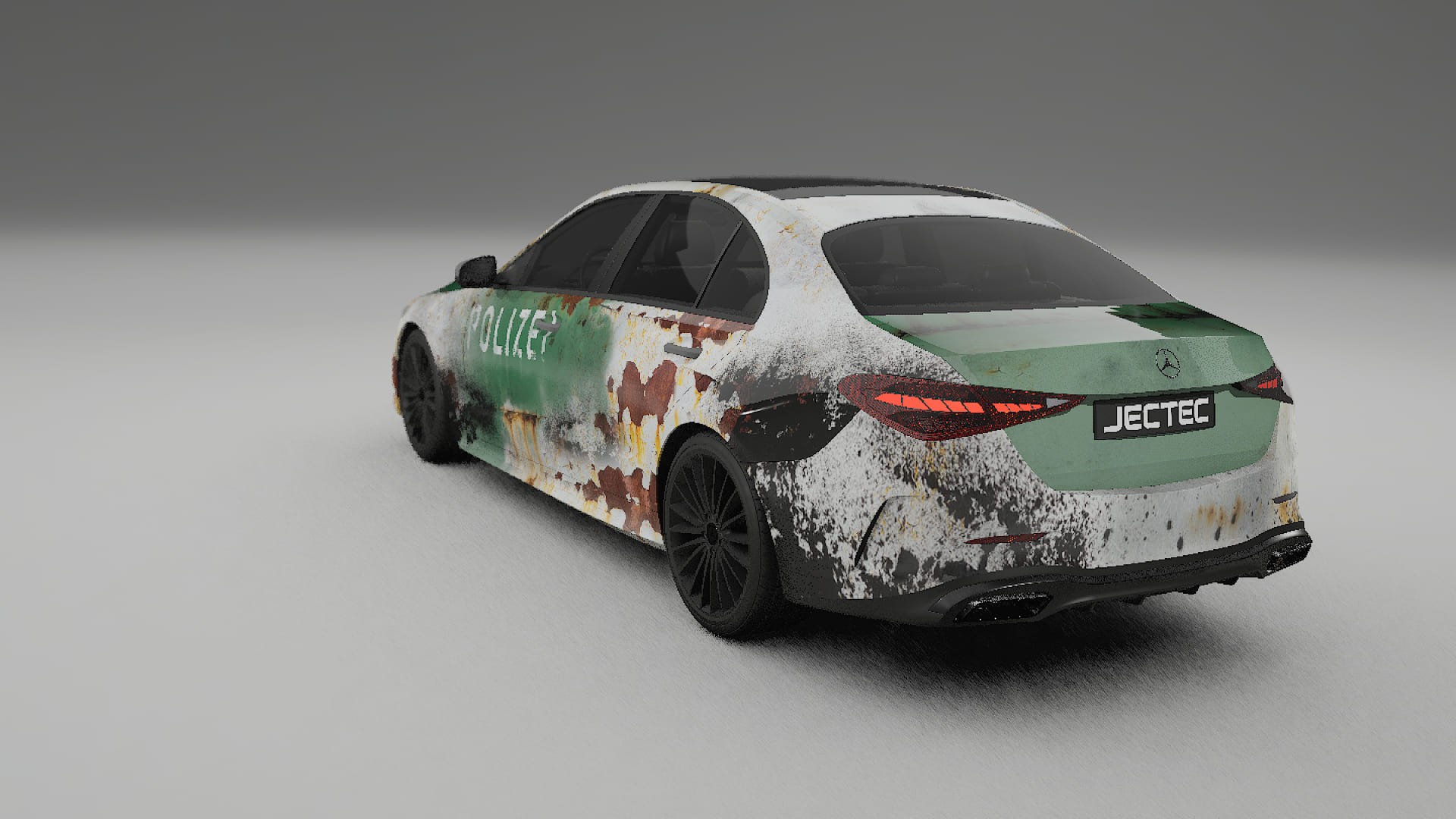 Mercedes C-class W206 COBRA 11 – Designový Wrap PPF Fólie na auto - tisknutelný polyuretan