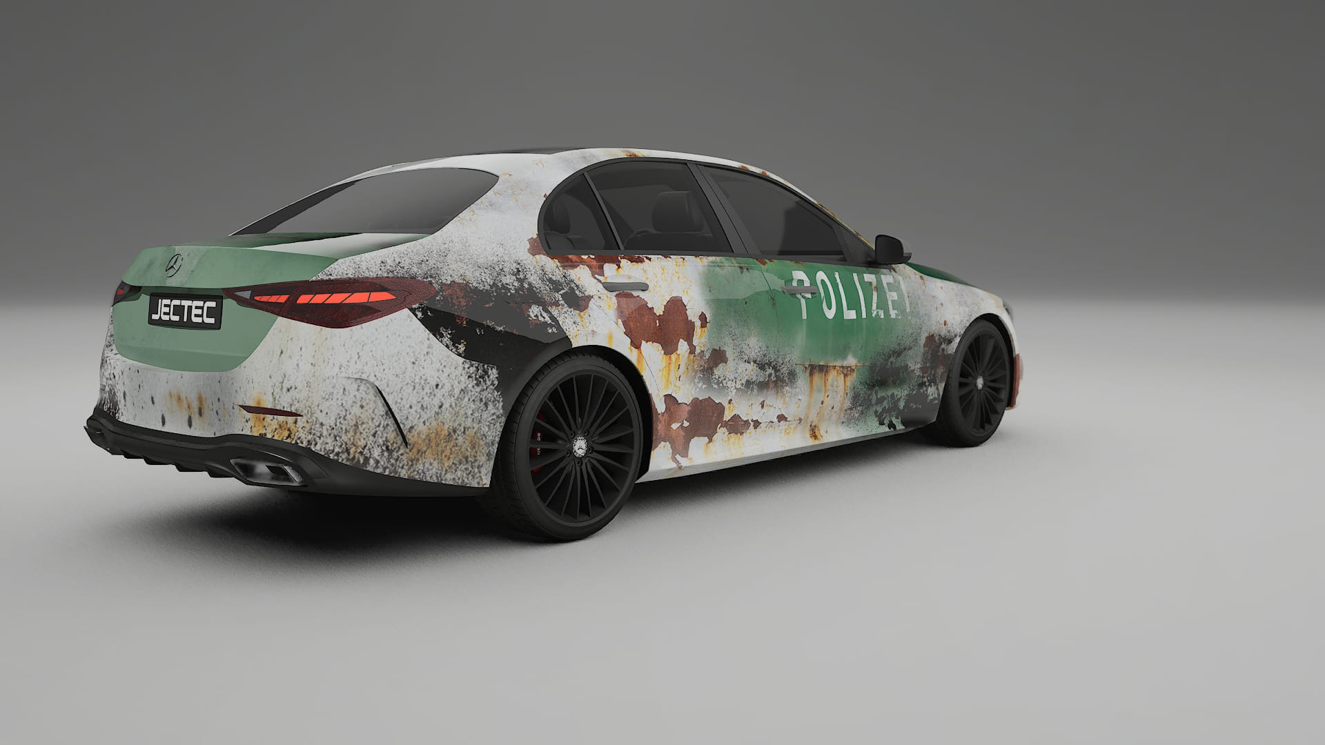 Mercedes C-class W206 COBRA 11 – Designový Wrap PPF Fólie na auto - tisknutelný polyuretan