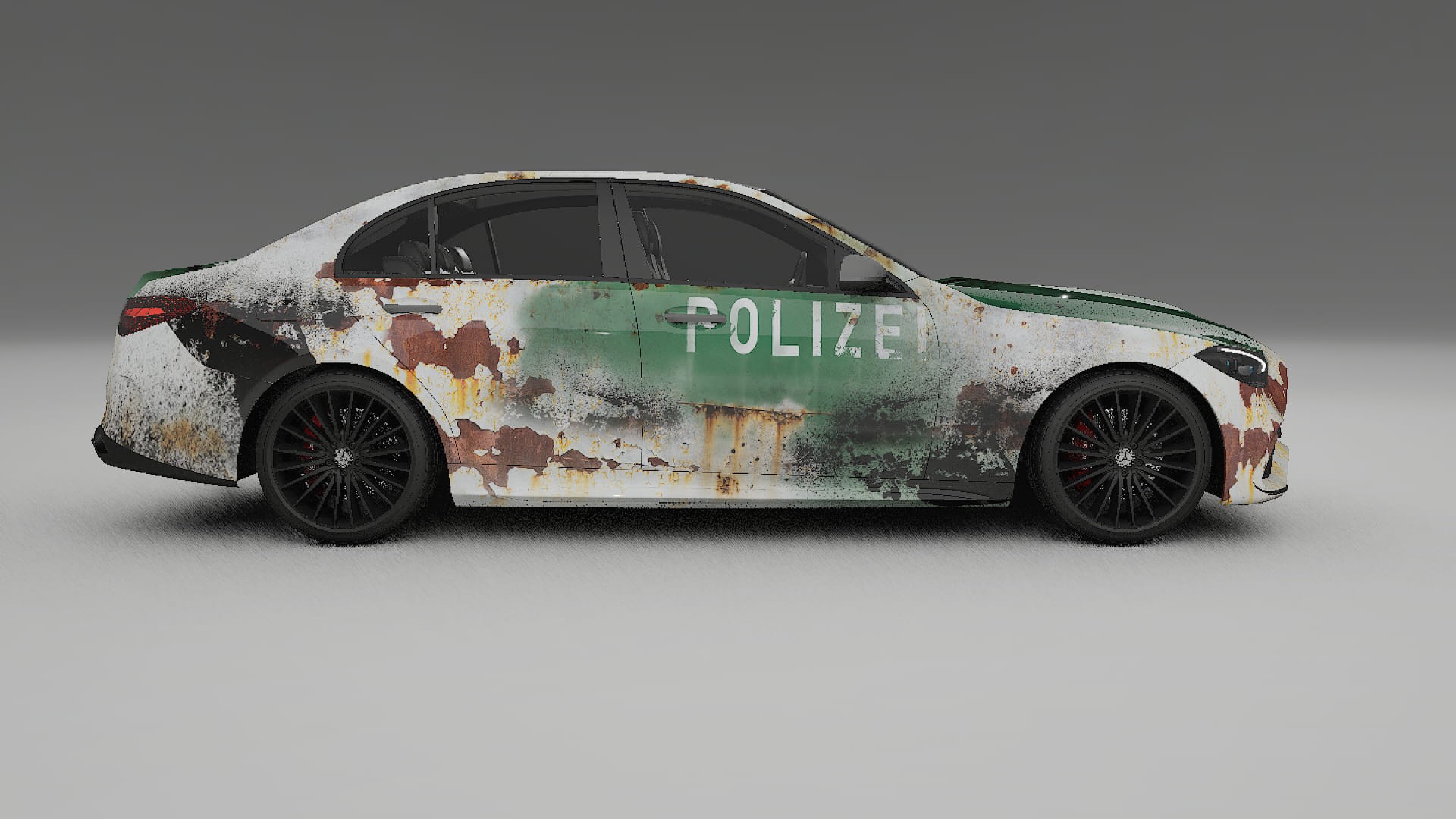 Mercedes C-class W206 COBRA 11 – Designový Wrap PPF Fólie na auto - tisknutelný polyuretan