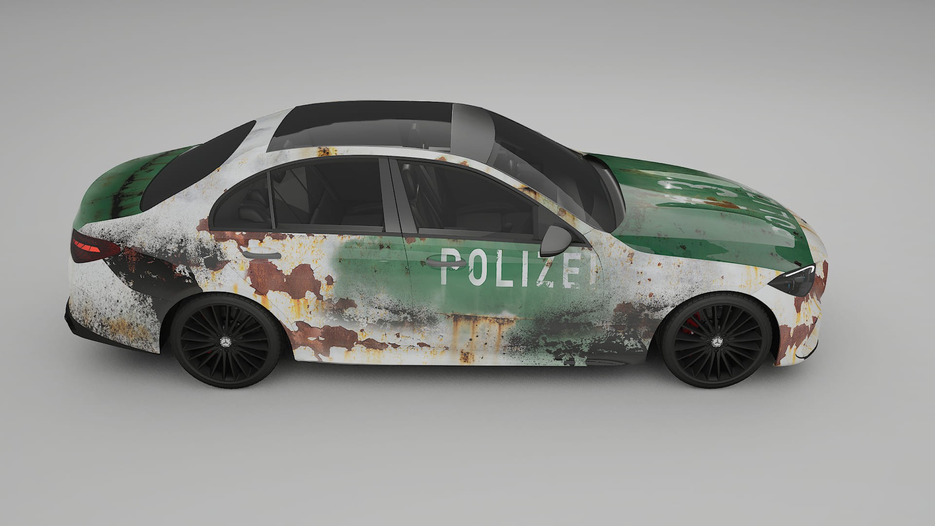 Mercedes C-class W206 COBRA 11 – Designový Wrap PPF Fólie na auto - tisknutelný polyuretan