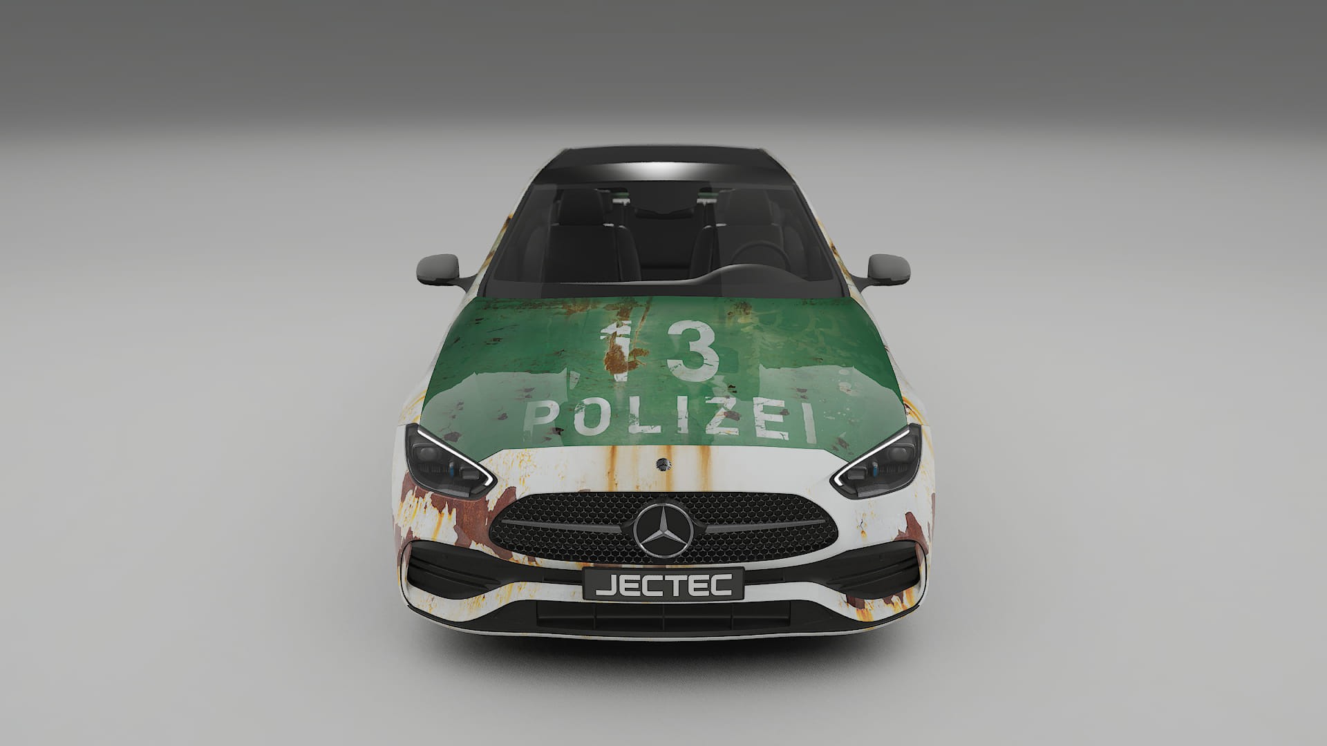 Mercedes C-class W206 COBRA 11 – Designový Wrap PPF Fólie na auto - tisknutelný polyuretan