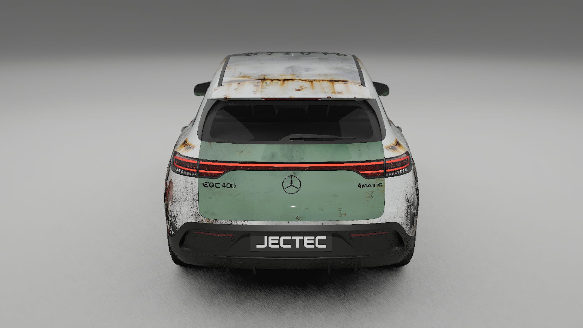 Mercedes EQC AMG COBRA 11 – Designový Wrap PPF Fólie na auto - tisknutelný polyuretan