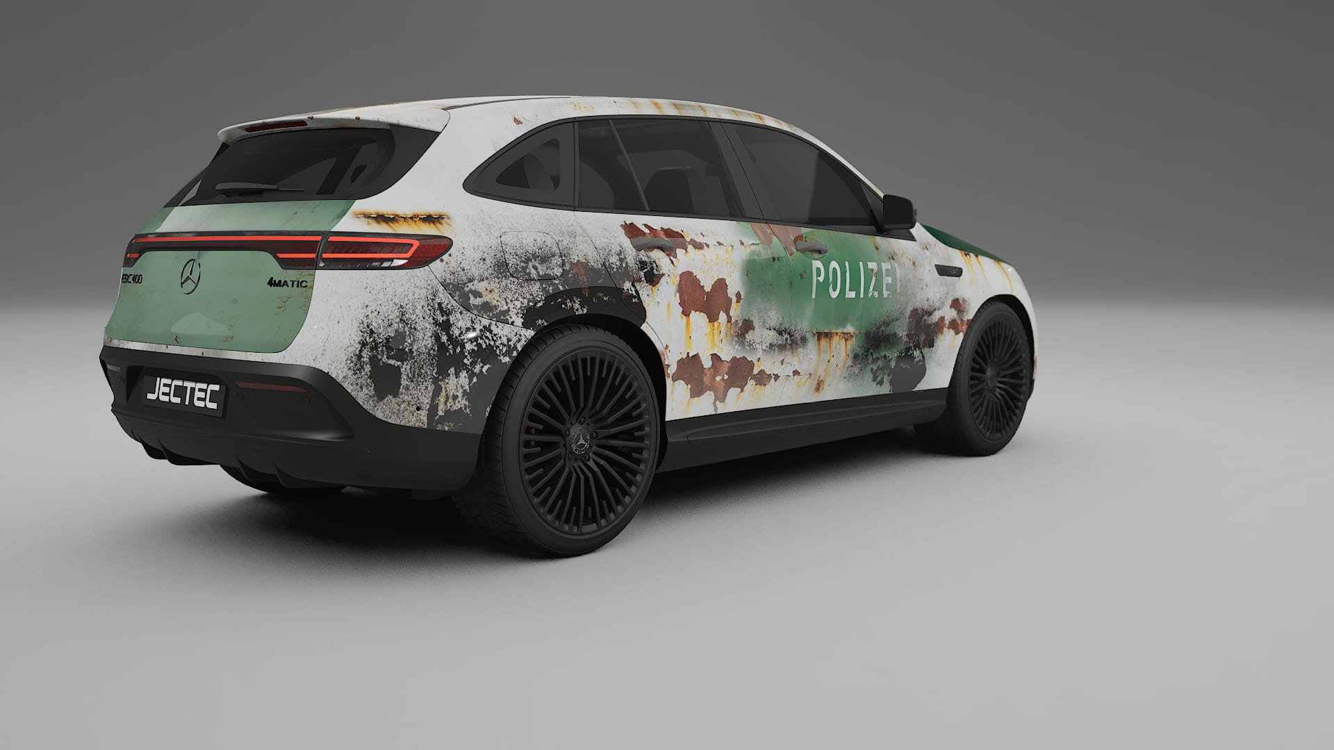 Mercedes EQC AMG COBRA 11 – Designový Wrap PPF Fólie na auto - tisknutelný polyuretan
