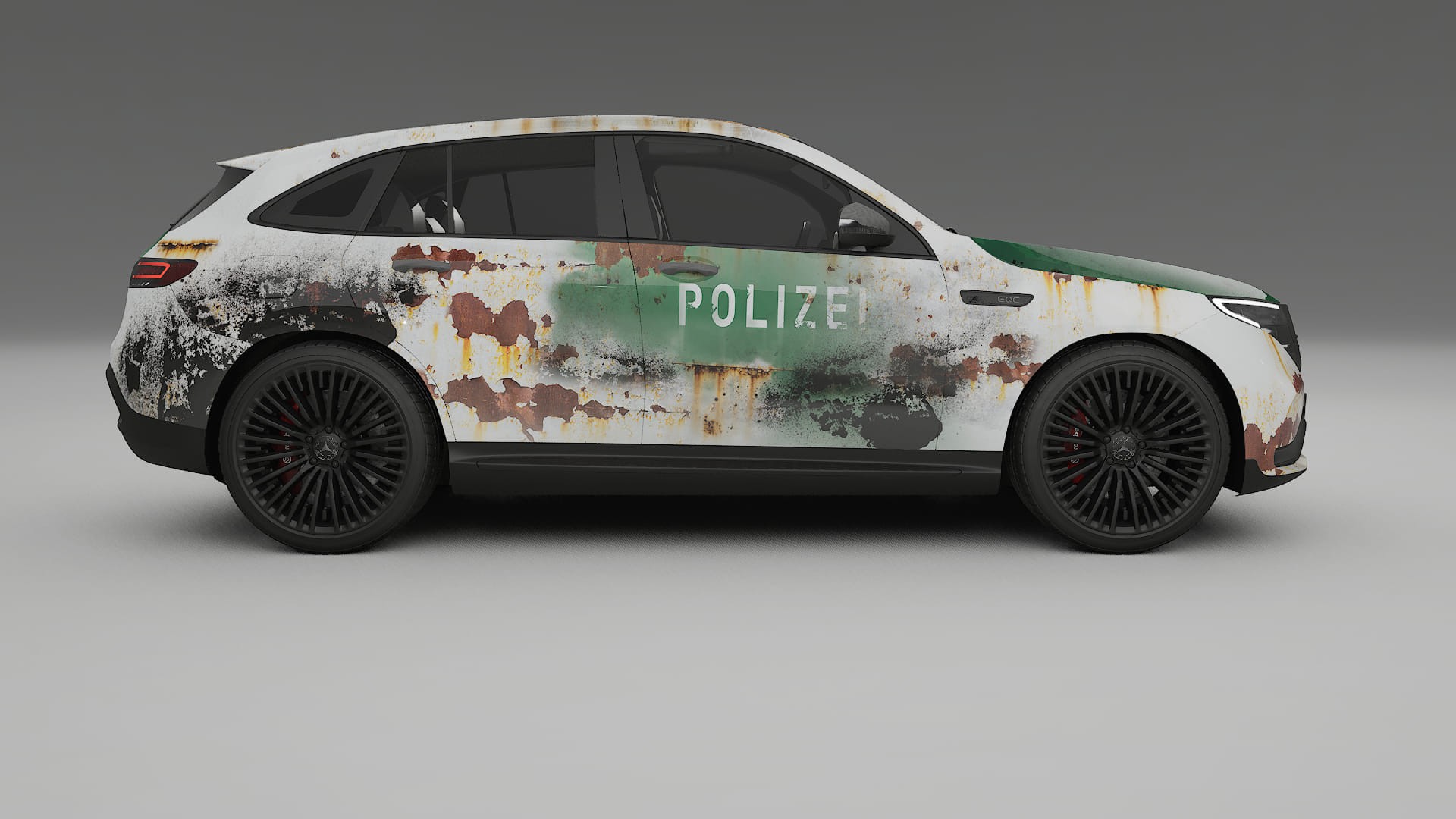 Mercedes EQC AMG COBRA 11 – Designový Wrap PPF Fólie na auto - tisknutelný polyuretan