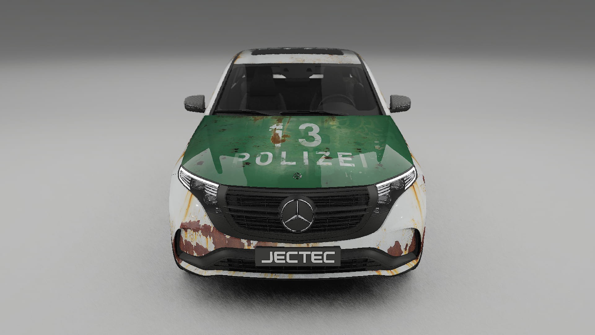 Mercedes EQC AMG COBRA 11 – Designový Wrap PPF Fólie na auto - tisknutelný polyuretan